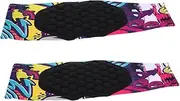 2pcs Boys and Girls Sports Knee Pads Shin Defender Comfortable Breathable Basketball Football Cycling Elbow Guard Cartoon Patterns