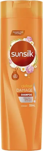 Sunsilk Keratin Shampoo Defeat Damage, 350Ml