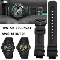 在飛比找蝦皮購物優惠-適用於 G-Shock 錶帶 4778 aw-591 / 5