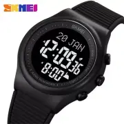 SKMEI Brand Watches Qibla Time Reminder Muslim Azan Prayer Digital Sport Watch