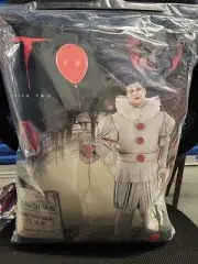 IT Chapter 2 Movie Horror Pennywise Clown Costume Men’s Adult XXL #4540