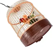 SUPVOX 1 PC Portable Voice Activated Parrot Creative Learning Plaything for Interactive Birdcage with Relaxing Light Effects Stimulates Imagination and Observation Skills for Random Color