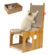 ​Cat Scratcher, Double Layer Cat Scratching Board, L Shaped 25.6×11.02×16.54IN