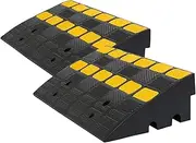Curb Ramp Wheelchair Ramp Car Ramp Portable Ramp Entry Ramp Heavy Duty Loading Ramp-with Non-Slip Surface-for Wheelchairs, Home Steps, Garages, Entryways, Stairs 2pc(Size:60x36.1x15cm)