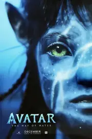 AVATAR THE WAY OF WATER MOVIE POSTER 2 Sided ORIGINAL Advance 27x40 ZOE SALDANA