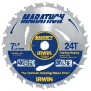 Irwin Marathon 14028 7-1/4" Marathon Portable Corded Circular Saw Blades