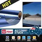 ANTI UV WINDOW FILM 20% VLT Blue PET One Way Mirror Tint 50cm×100cm Home/Office