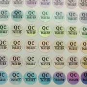 QC passed hologram stickers Round hologram Labels 10mm