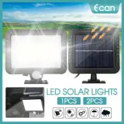 100Led Solar Sensor Light Motion Detection Security Garden Flood Lamp 1/2PCS AU
