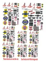1:64 1:32 1:24 1:43 CHEVY SMALL DECALS CHEVROLET for Dioramas & Displays