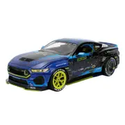 Jada 1:24 Big Time Muscle Vaughn Gittin Jr 2024 Ford Mustang RTR Racing Model