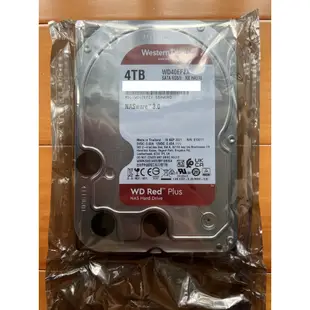 WD Red Plus NAS 4TB 40EFZX 紅標 RMA 全新 未拆