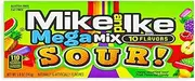Mike and Ike Mega Sour Mix Candy, 141 g