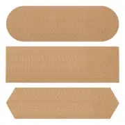 3.9 x 3.9 Inch 1mm Thick Adhesive Cork Sheets, 60 Pcs Squares Round Hexagon