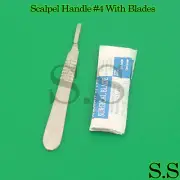 1000 Scalpel Blades #20 Surgical Dental ENT Instruments with Free #4 Handle