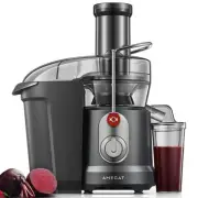 AMEGAT Juicer Machines, 1300W Peak Power Centrifugal Juice Extractor Machine ...