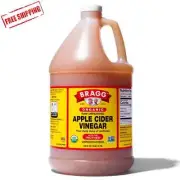 Bragg Organic Apple Cider Vinegar with the Mother, Raw and Unfiltered, 128 Fl Oz