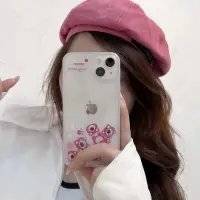 在飛比找蝦皮購物優惠-迪士尼 Disney Lotso 流沙閃粉粉色 iPhone