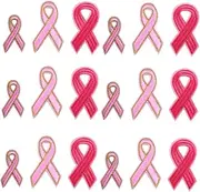 PartyKindom 30pcs Pink Ribbon Appliques Clothing Accessories Hot Melt Sticker Patches for Unique Craft Decoration for Clothes and DIY Projects
