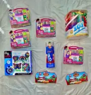 Assorted Toys $1Mixed Bundle Girls Boys Bulk Barbie Pets Superman Cookie Cutters