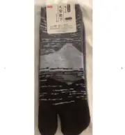 Short MT. FUJI Daiso Flip flop Socks Tabi Toe size 7-9 found@Okinawa Japan