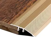Floor Transition Strip Transition Strip 4.3cm/ 1.7inch Thresholds Ramp Wood to Tile, Doorways Carpet Edge Trim Transition Strip, for Floor with 0.8-2cm Height Difference(Style1)
