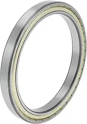 X AUTOHAUX 6832ZZS Deep Groove Ball Bearings 160x200x20mm P4 Double Metal Seal Lubricated Bearings 1 Pc Car Scooter Skateboard Wheel Universal Silver Tone
