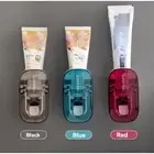Automatic Toothpaste Dispenser Plastics Toothbrush Holder for Toothpaste