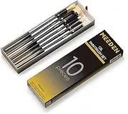MEEDEN Oil Paint Brush Set: 10 Pcs Hog Bristle Paint Brushes with Wood Long Handle - Artist Paint Brush Set for Adults Beginners - Perfect for Oil Acrylic Canvas Painting