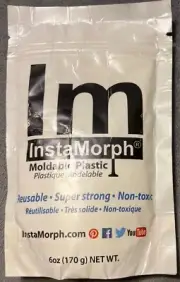 InstaMorph Moldable Plastic Reusable Meltable Thermoplastic Beads Pellets 6 OZ