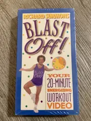 Richard Simmons Blast Off! Energizing Workout Exercise VHS Vintage 1999 NEW!