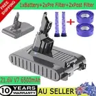21.6V 6.5Ah Battery & Filter Set For Dyson V7 SV11 Motorhead Abosolute Fluffy