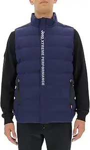Jeep Men's Xp Man Tech Puffer Vest With Pockets Jx22a Jacket