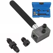 3/16 Brake Line Compact SAE Double Flare Flaring Tool for Auto Repair Brake Pipe