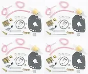 ICHIPY Motorcycle Carburetor Repair Kit Carb Rebuild Set for Harley-Davidson Master Super E (Color : 4PCS)