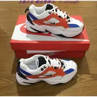 在飛比找蝦皮購物優惠-正版 NIKE M2K TEKNO 白橘藍 OG AV478