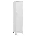 Locker Cabinet 38x45x180cm Gym School Office Room Storage Tall Cupboard Cabinet