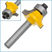 3/16'' Radius 1/2" Bearing Curved Edge Carbide Cut 1/4" Shank Router Bit Tool