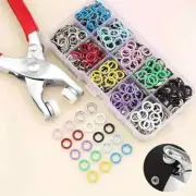 Metal Snaps Buttons With Fastener Pliers Press Tool Kit 100 & 200 Effortless DIY