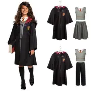 Harry Potter Hermione Granger Gryffindor Kids Cosplay Uniform Set Fancy Costumes