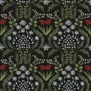 English Garden Scandi Floral Removable Peel and Stick Wallpaper, 20.5 in X 16...