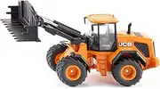 siku 3663 JCB 435S Agri Wheel Loader, 1:32, Metal/Plastic, Orange, Front Loading Change System