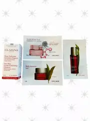 Lot of 4 NEW CLARINS Cleanser Serum Multi-Intensive Active Jour MINI Travel