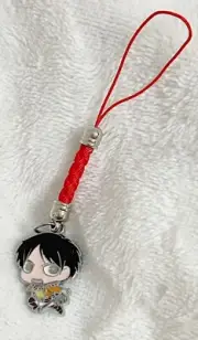 Halder, Attack on Titan Eren Yeager Jaeger Mini Metal Charm with Lariat