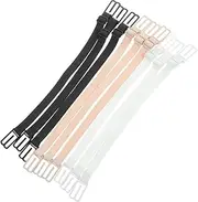 [Ipetboom] 9 Pack Bra Straps Anti-slip Shoulder Straps Elastic Bra Extensions for Dresses Decorative