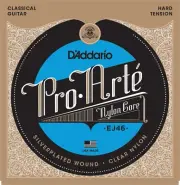 EJ46 D'Addario Pro-Arté Hard Tension Classical Guitar Strings Nylon