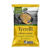 Tyrrell's Cheddar & Chives 45g x 18