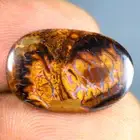 7.40 ct Valuable Fancy (19 x 12 mm) Multi Color Australian Koroit Boulder Opal