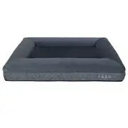 Sash Orthopedic Memory Foam Bed Dark Grey (Small) | For Dogs
