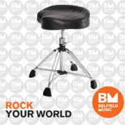 Gibraltar 9908 Drum Throne Stool 4-Post Oversized Motorcucle Style GI9908
